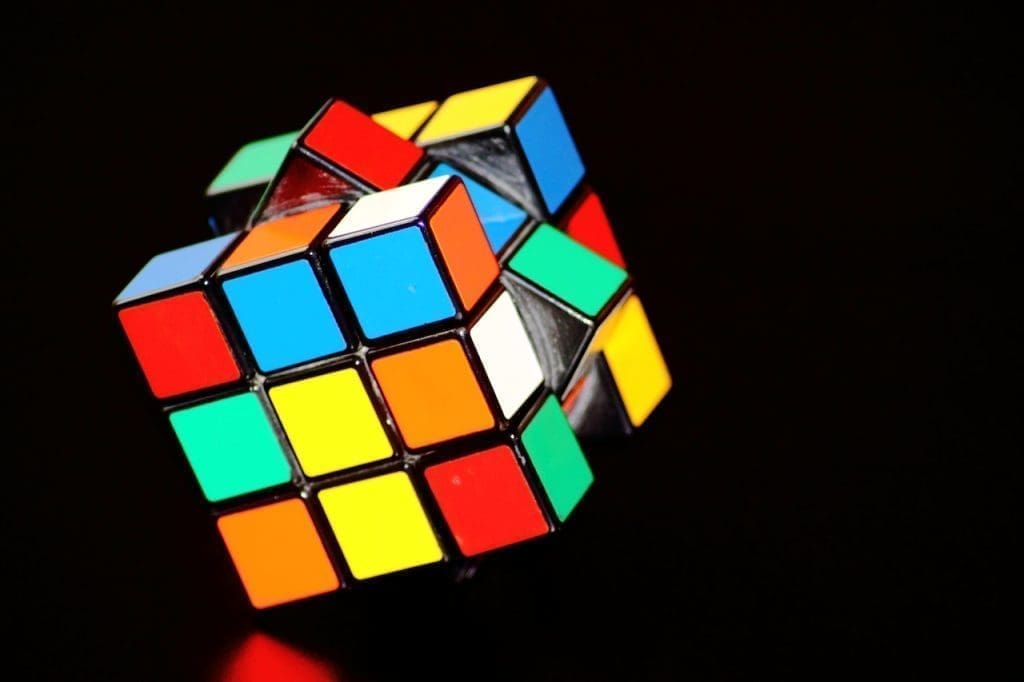 rubiks cube puzzle unsolved