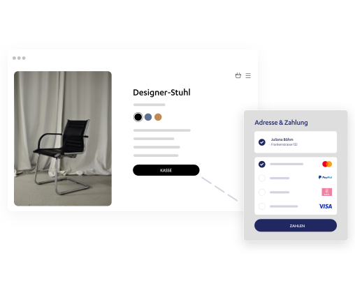 chair product page